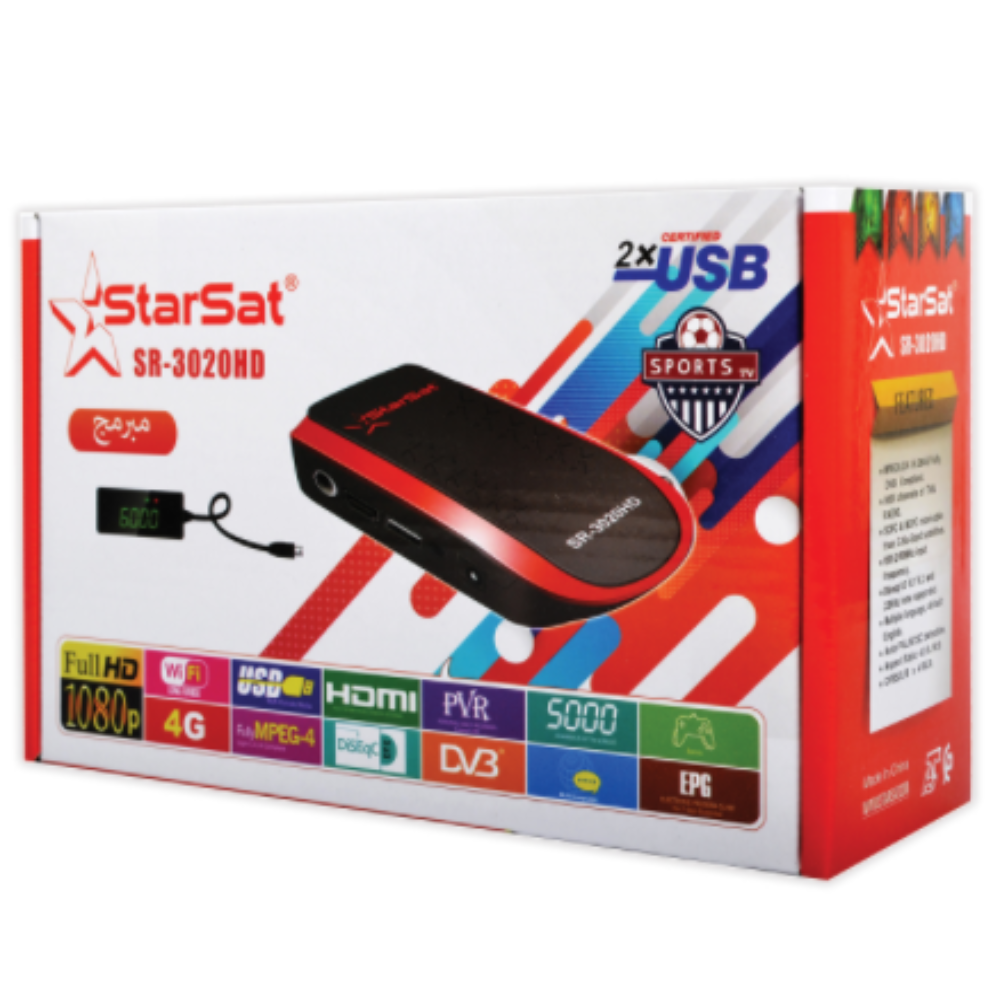 Receiver starsat SR-3020hd